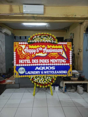 Papan Bunga di Pulokalapa Lemahabang